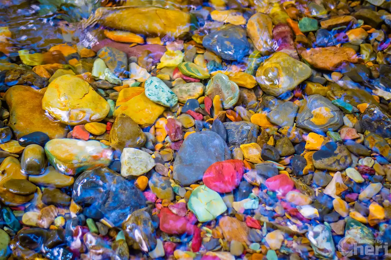Jewels of the Rockies: Rainbow Rocks Lake McDonald Jewels of the Rockies: Rainbow Rocks Lake McDonald