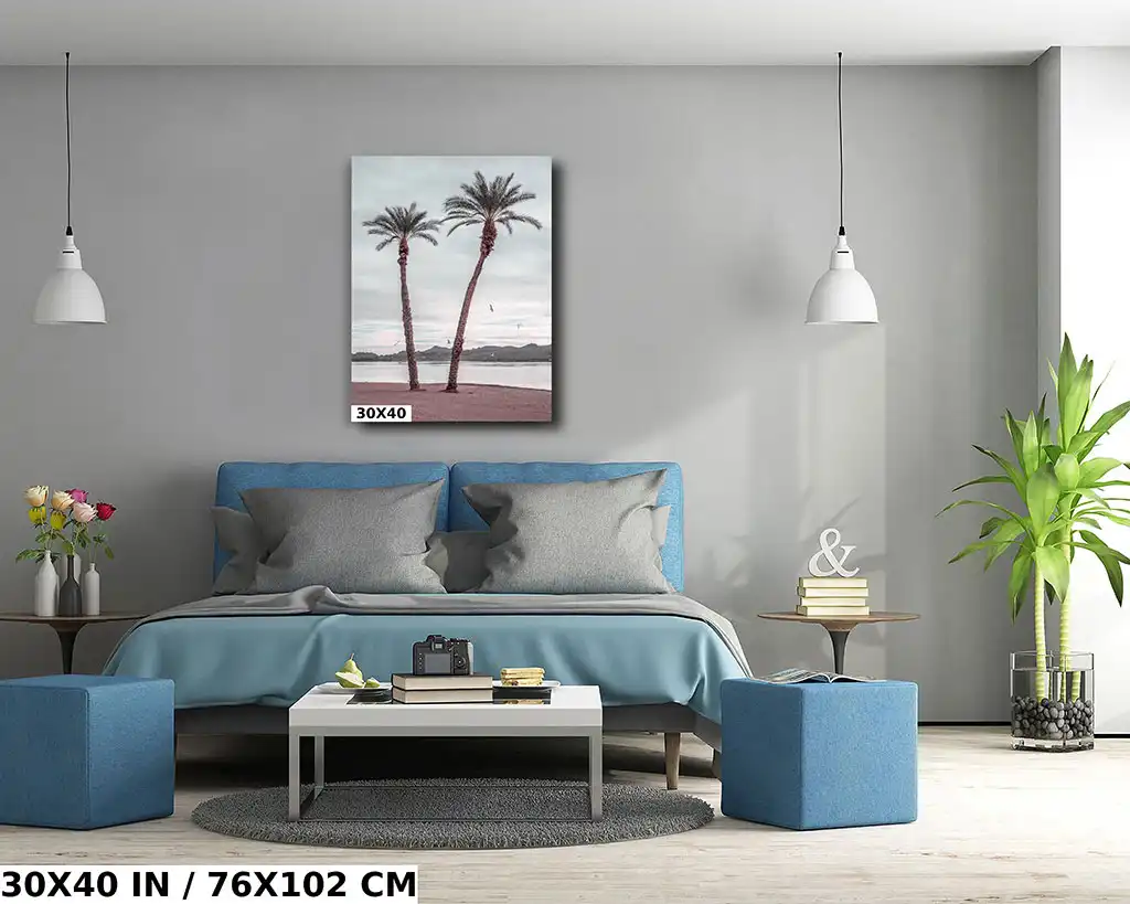 Desert Paradise: Palm Trees in Lake Havasu Diagram