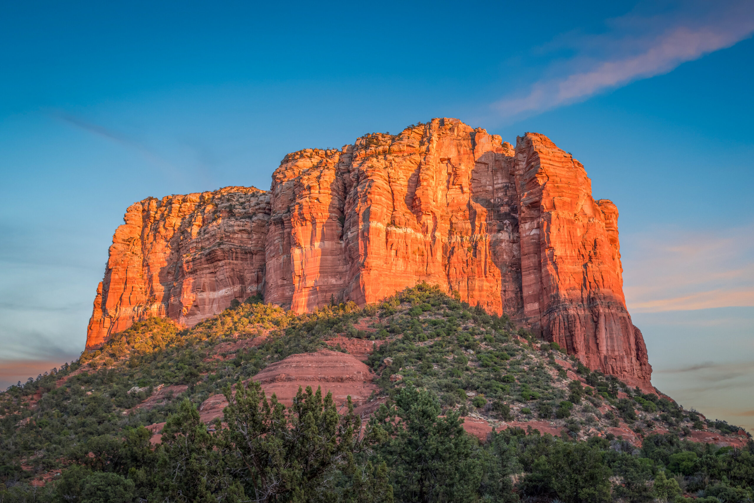Crimson Crown: Bell Rock in Sedona