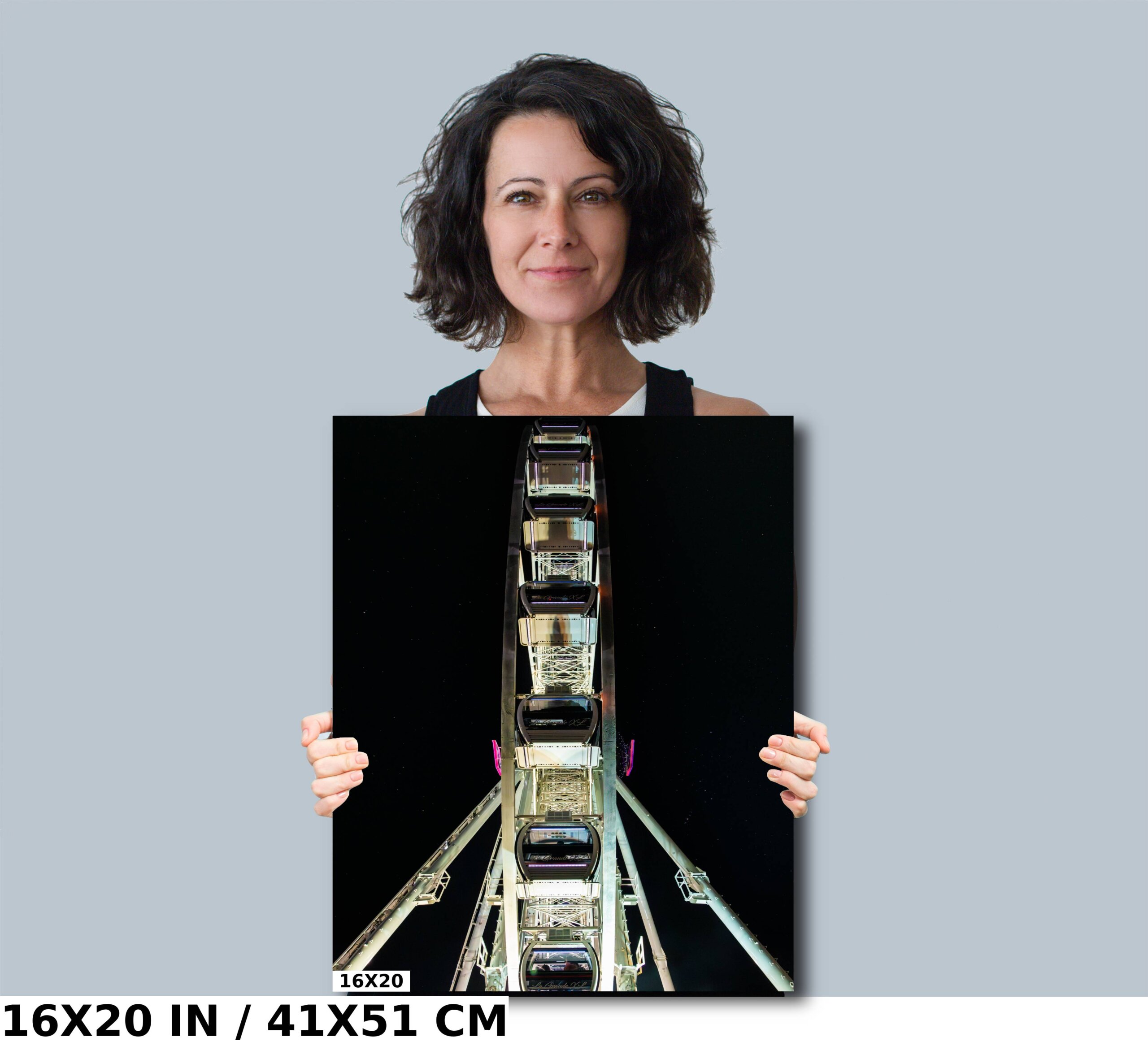 Spin City Lights: Ferris Wheel Magic at the Arizona Fair Diagram