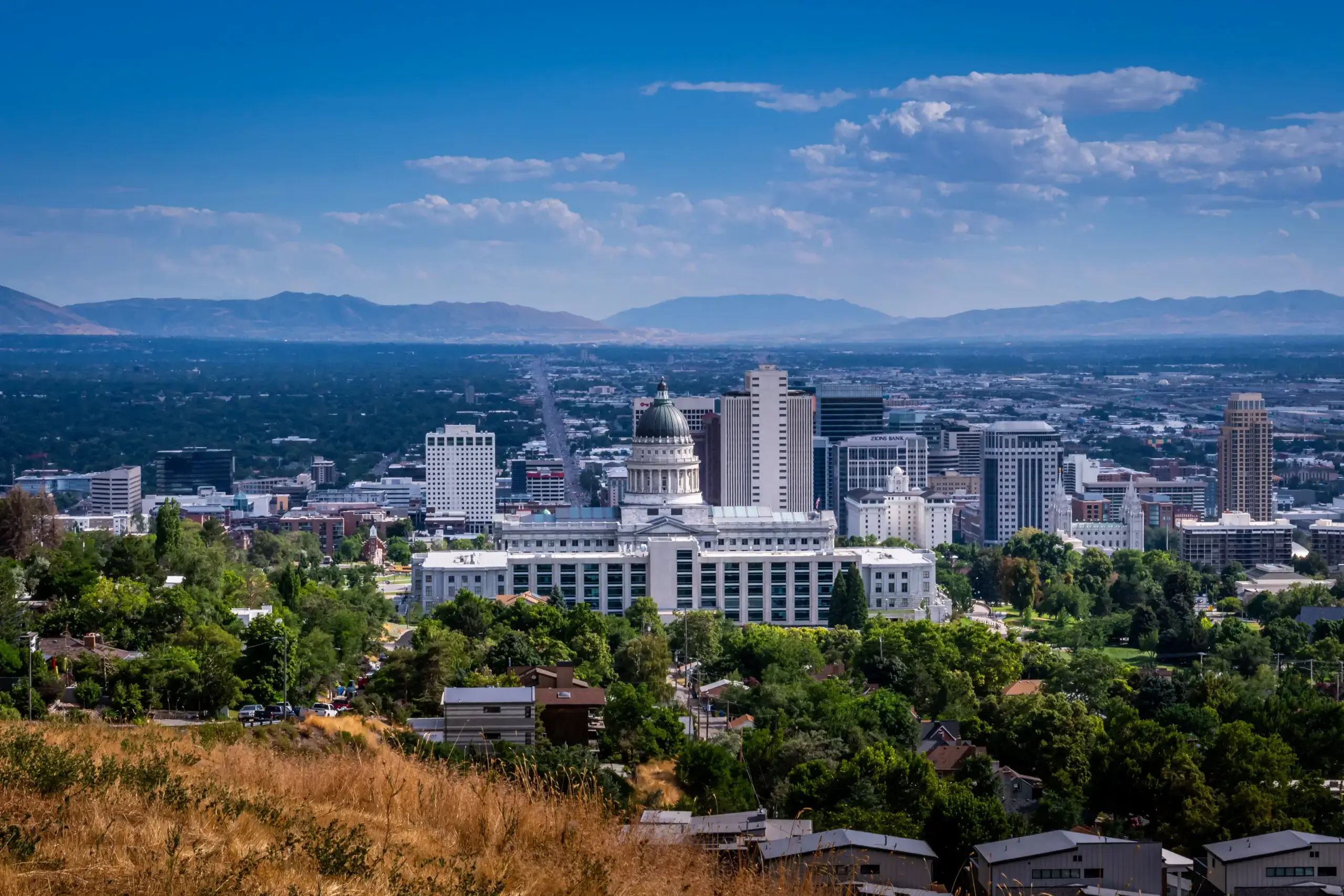 Cityscape Chronicles: Salt Lake Downtown in Utah