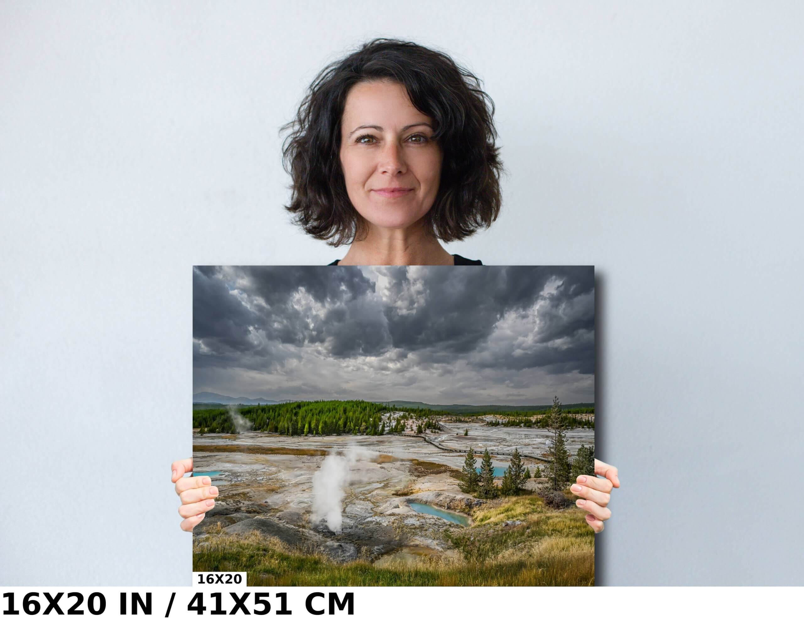 Norris Geyser Basin: Yellowstone National Park Diagram