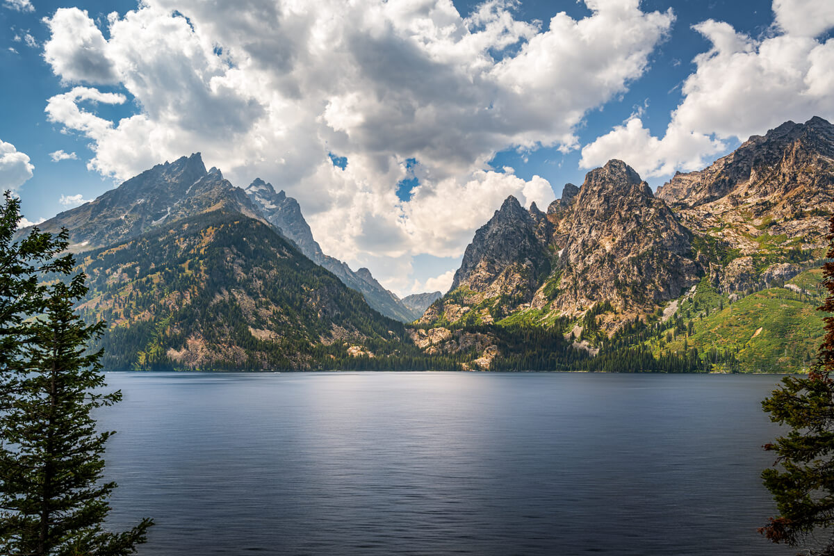 Cascading Beauty: Jenny Lake, Cascade Canyon