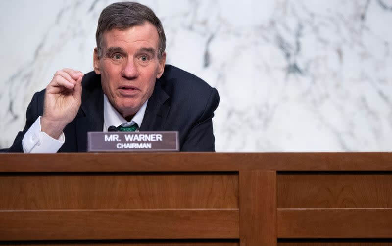 US Senator Warner aims for meeting of Democrats to discuss Biden candidacy, source familiar says
