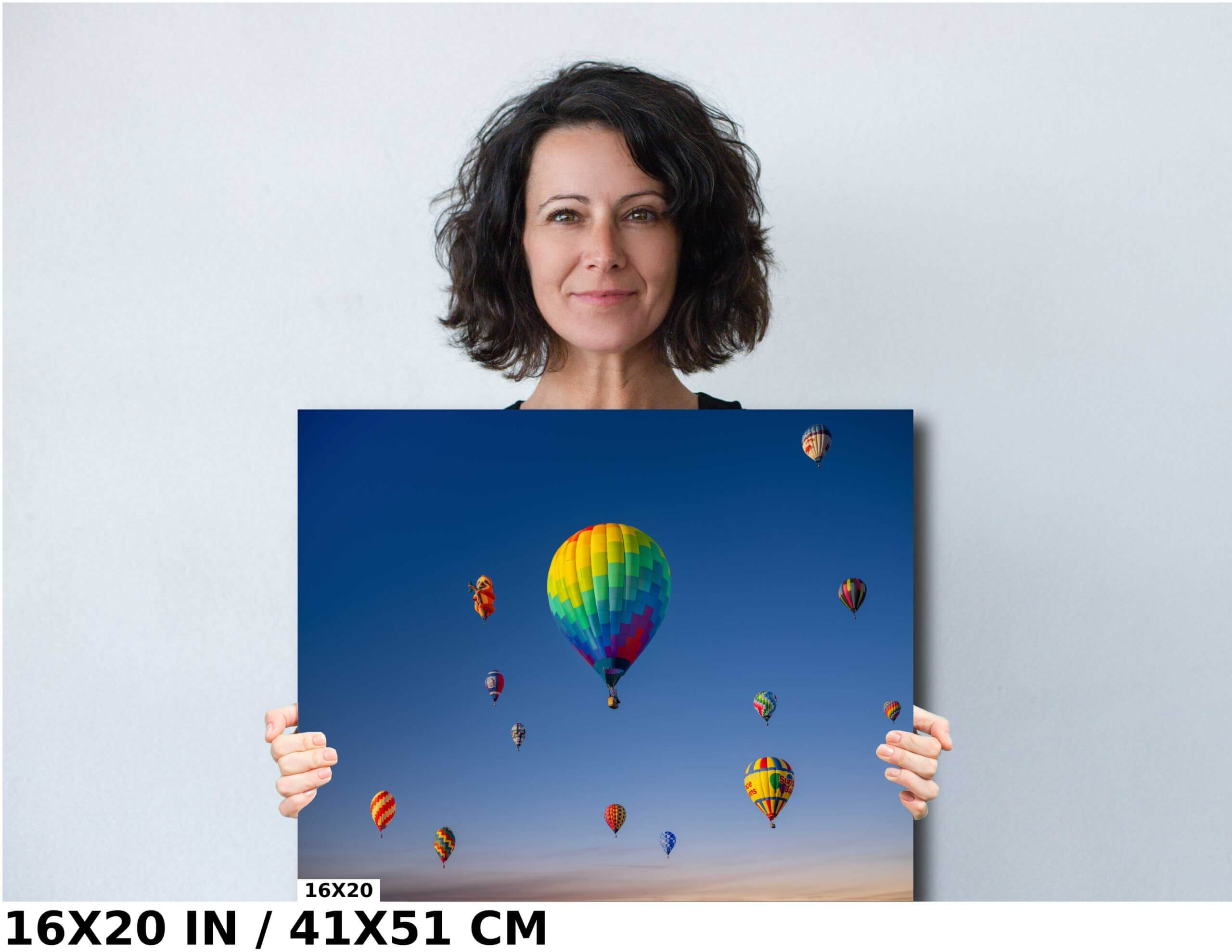 Aerial Ballet: Hot Air Balloons Grace the Skyline of Albuquerque Diagram