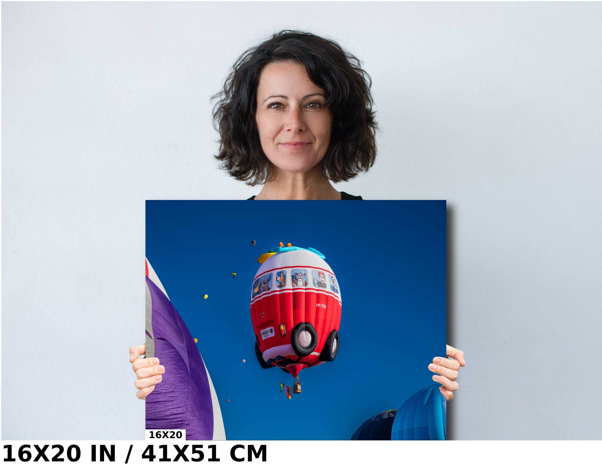 Balloon Fiesta Road Trip: A Volkswagen Van Hot Air Balloon Diagram