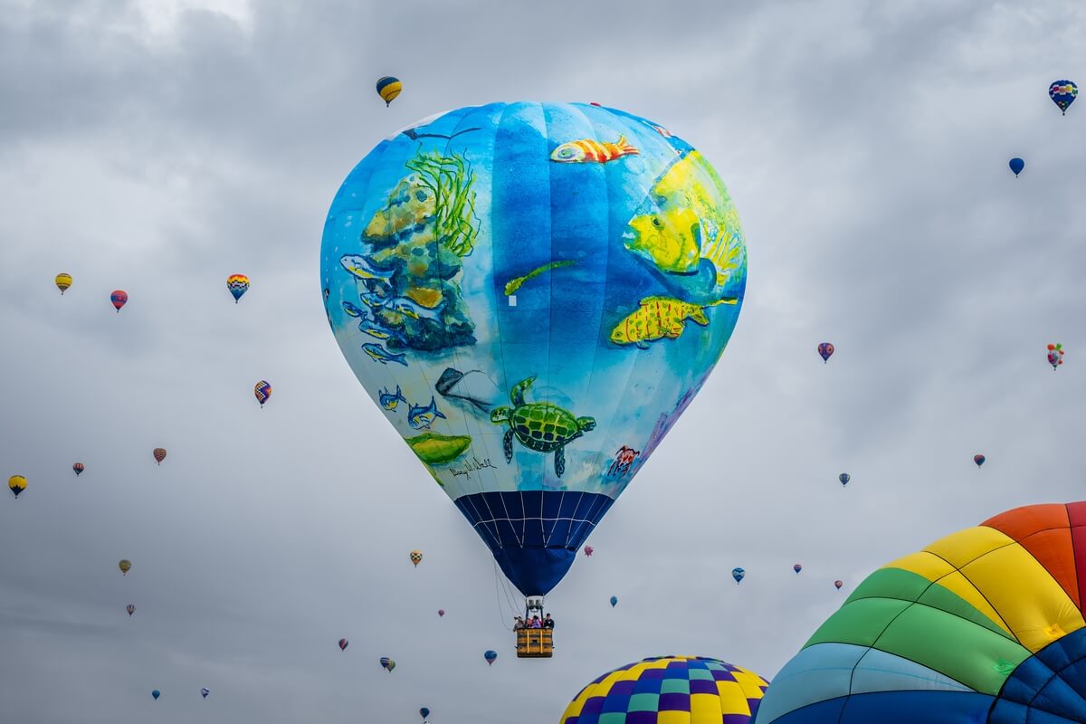 Sea Creature Hot Air Balloon: Albuquerque Balloon Fiesta