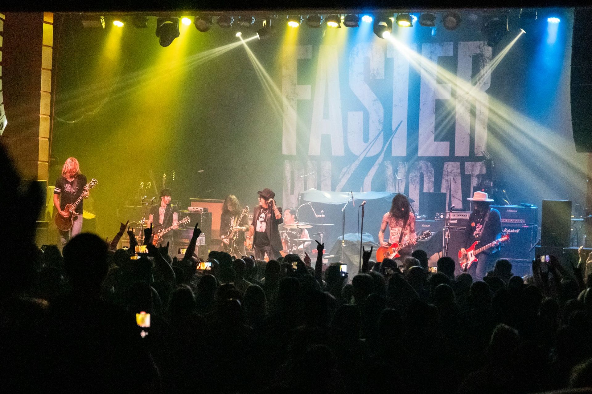 Faster Pussycat Rock Band Performing Live In Concert