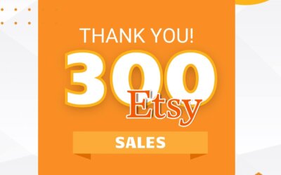 We did it—300 all-time Etsy sales! Thank you for being part of the Images By Che…
