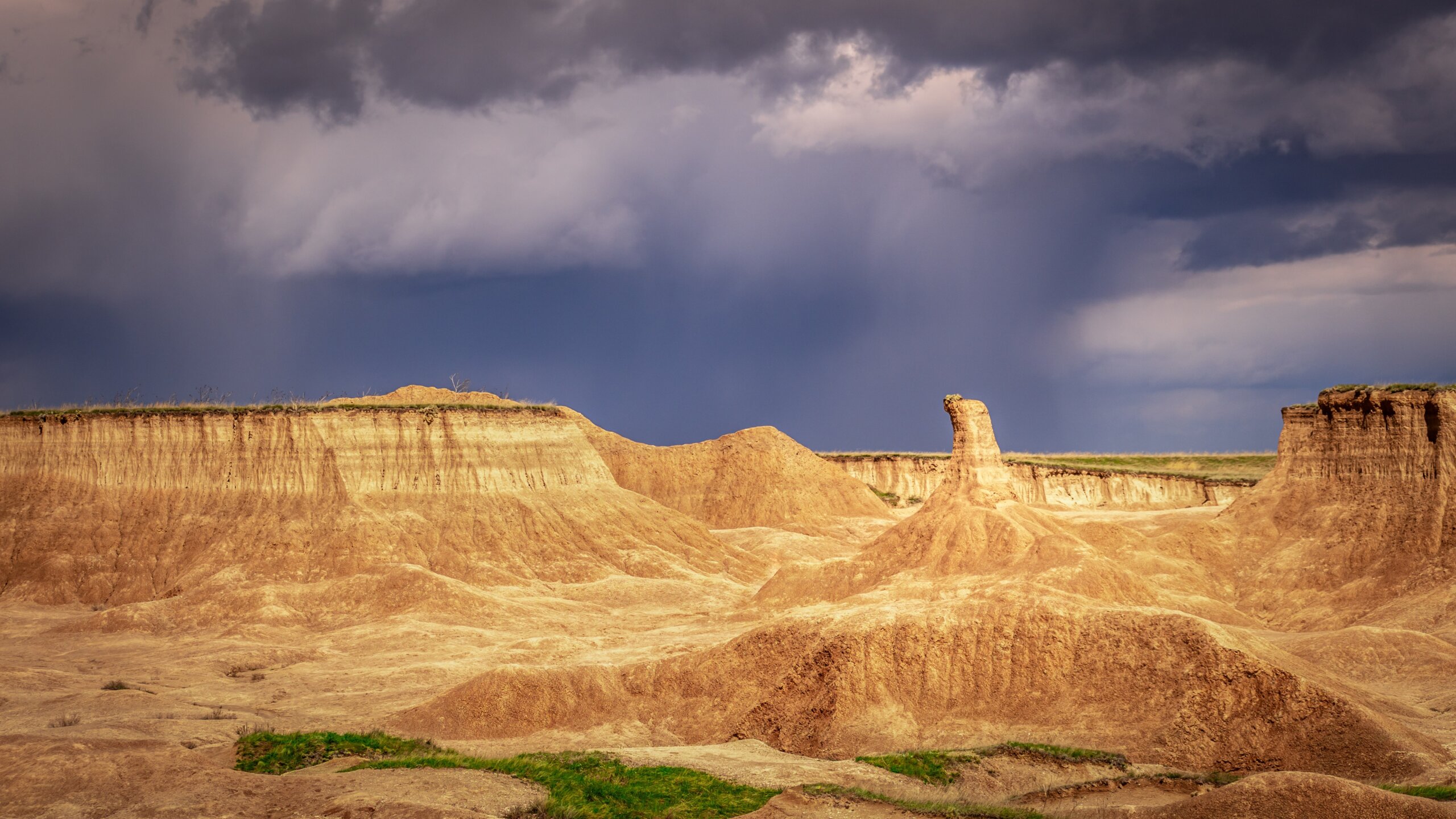 Badlands Fossil Exhibit Trail: Wall Art Print Badlands National Park