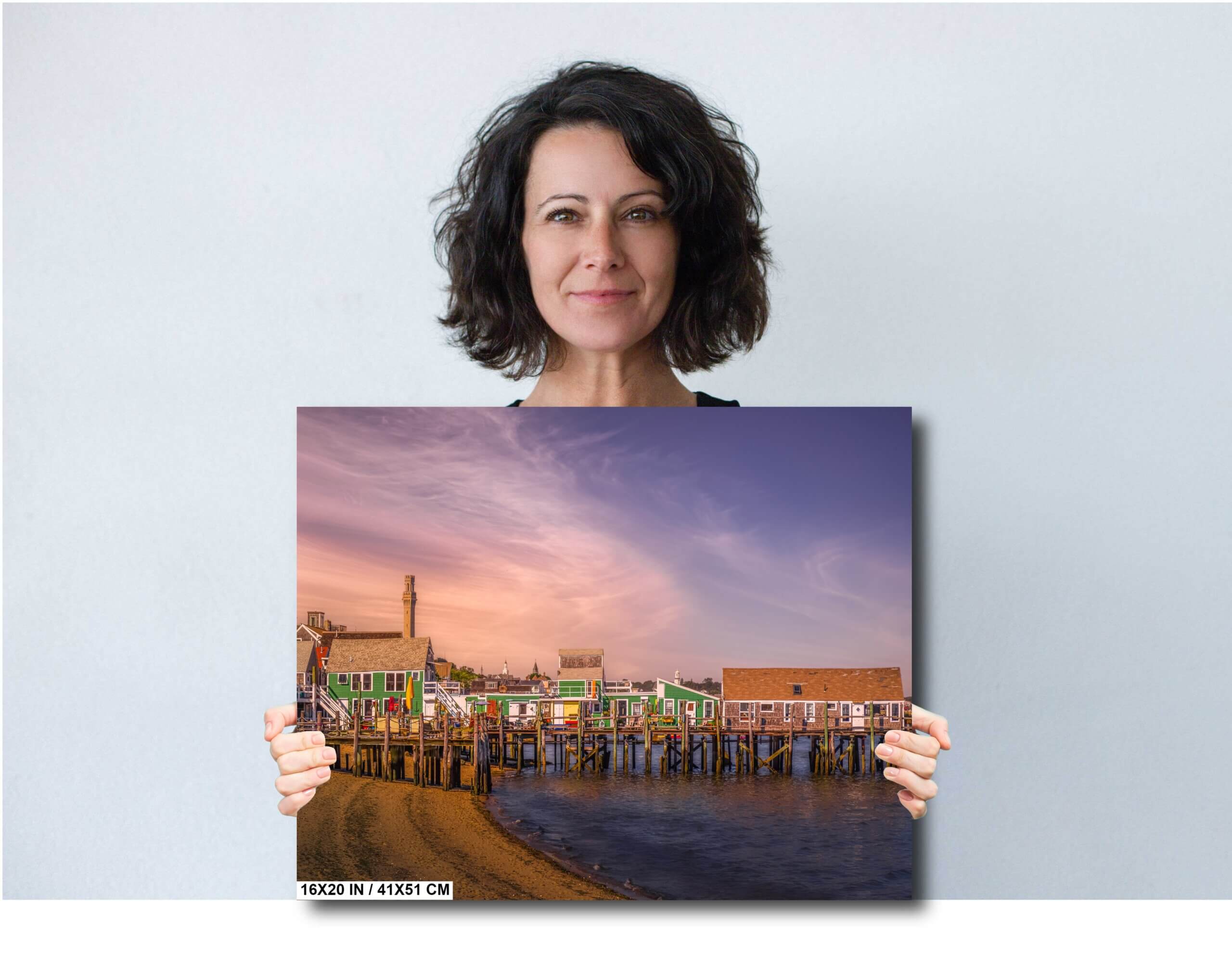 Captain Jack’s Wharf in P-Town: Provincetown Cape Cod Diagram