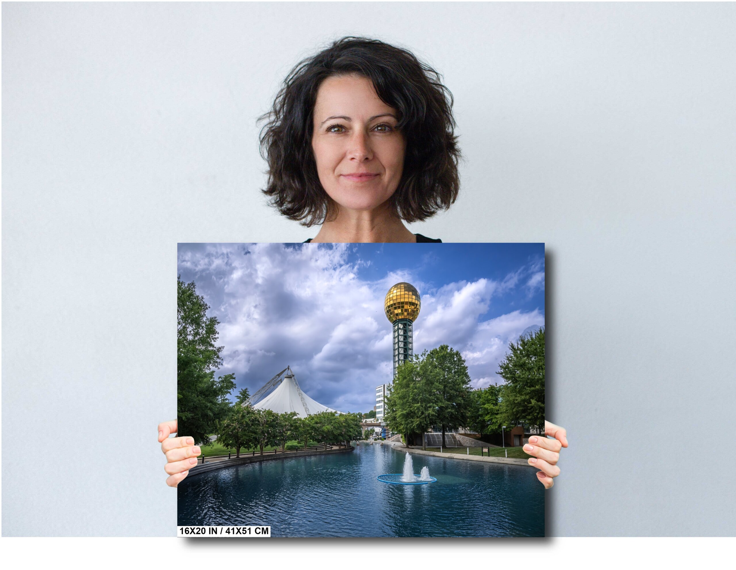 Knoxville World’s Fair Park: Sunsphere Fountain Tennessee Diagram