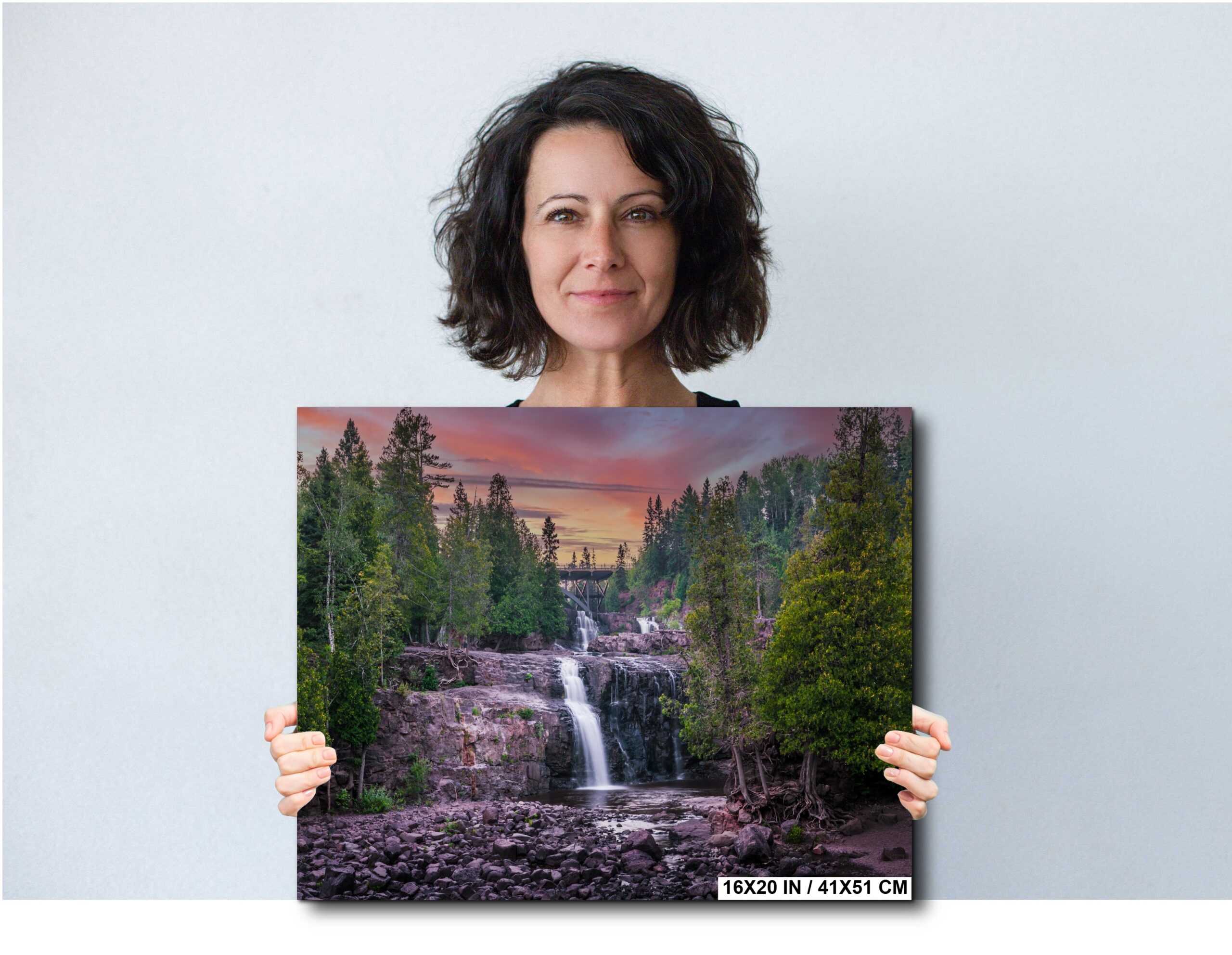 Gooseberry Falls Sunset Lower Cascades Minnesota State Park North Shore Diagram Gooseberry Falls Sunset Lower Cascades Minnesota State Park North Shore Diagram