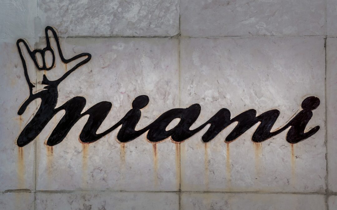 Miami Vibes Sign: Miami’s Urban Wall in Florida