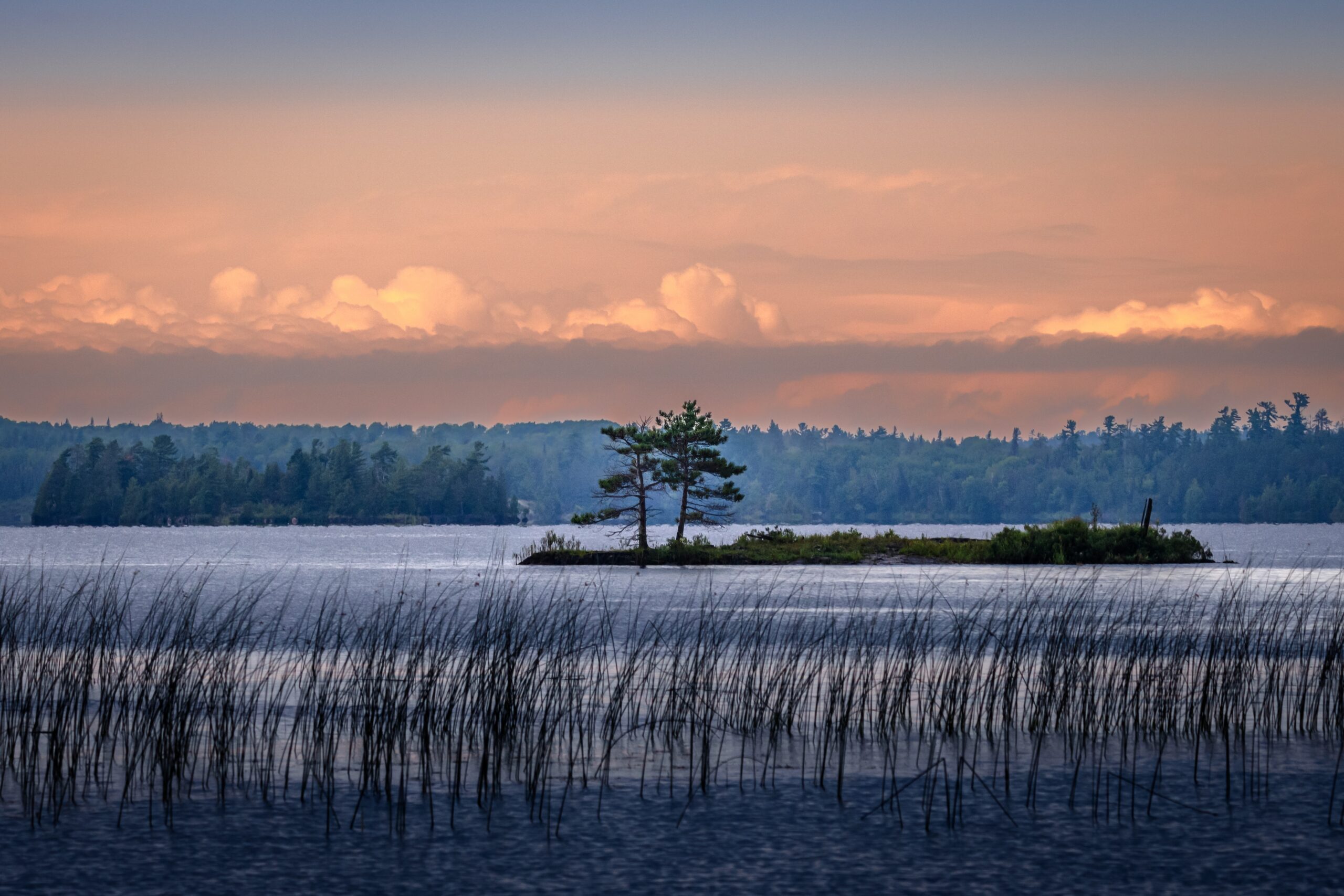 Nature Reflection Voyageurs National Park Serene Landscape