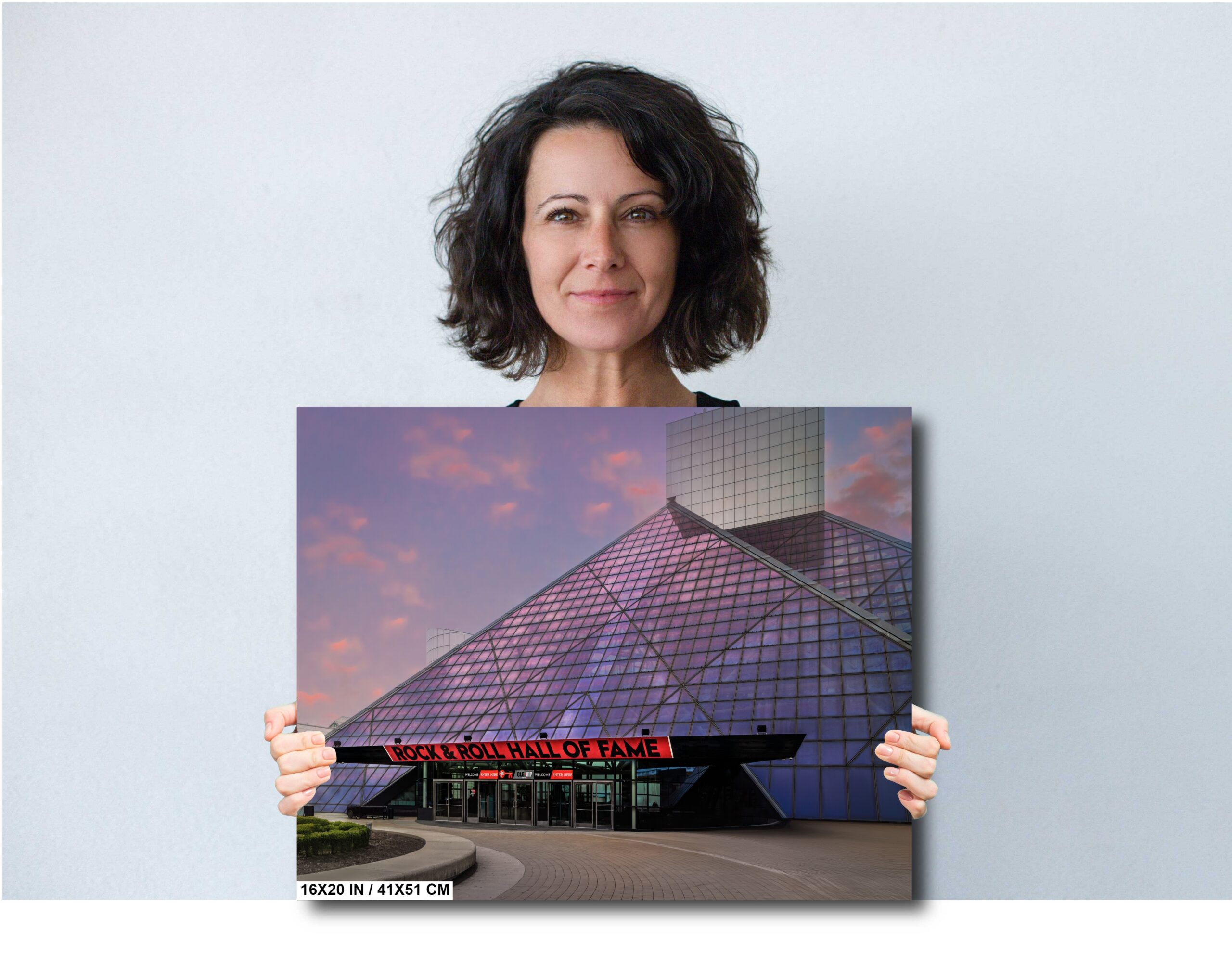 Cleveland Rocks: The Rock and Roll Hall of Fame Museum Diagram