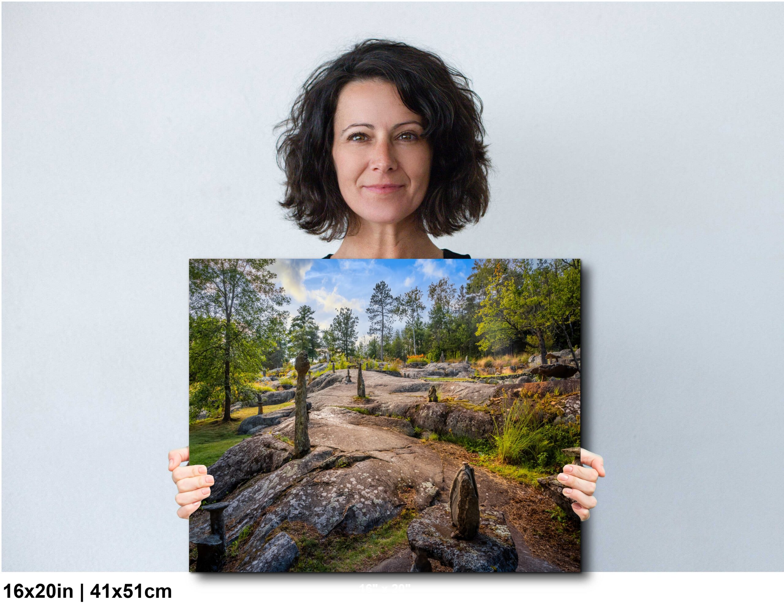 Voyageurs National Park Ellsworth Rock Gardens Photography Print Diagram