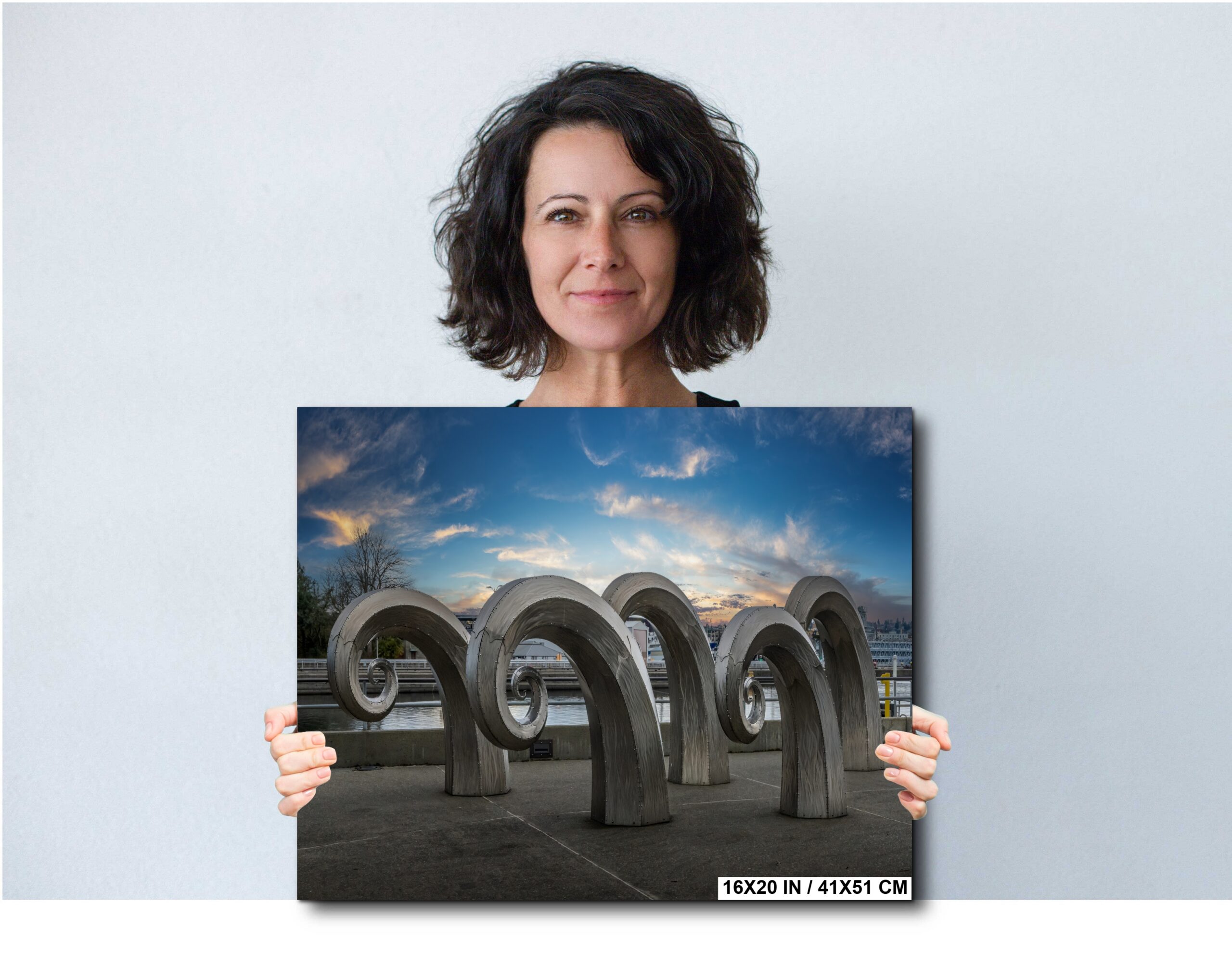 Salmon Waves Public Sculpture Seattle Waterfront Diagram Salmon Waves Public Sculpture Seattle Waterfront Diagram