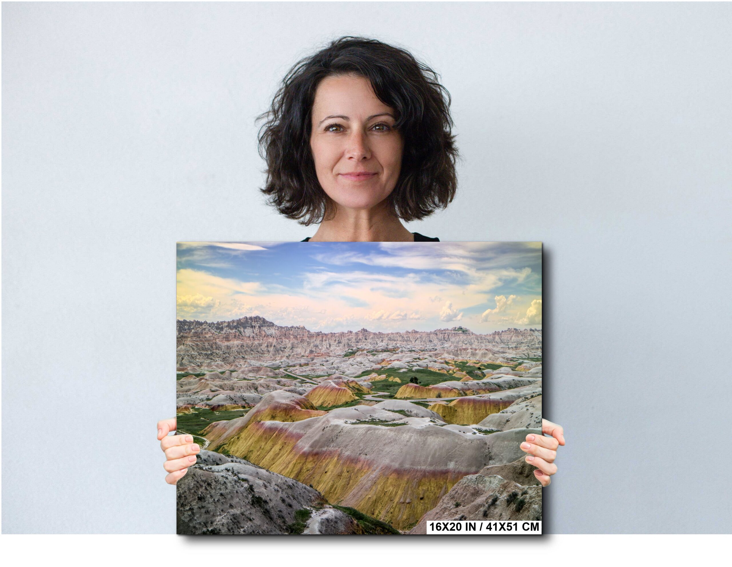 Yellow Mounds Overlook Badlands National Park Diagram