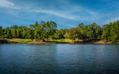A Lake View of The Cliffs at Keowee Vineyards’s Golf Course