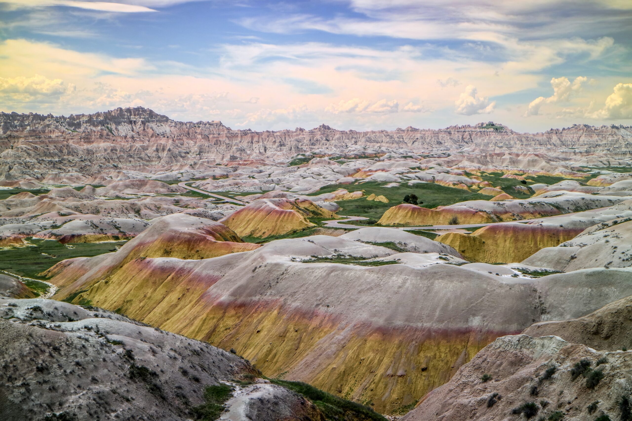 Yellow Mounds Overlook Badlands National Park