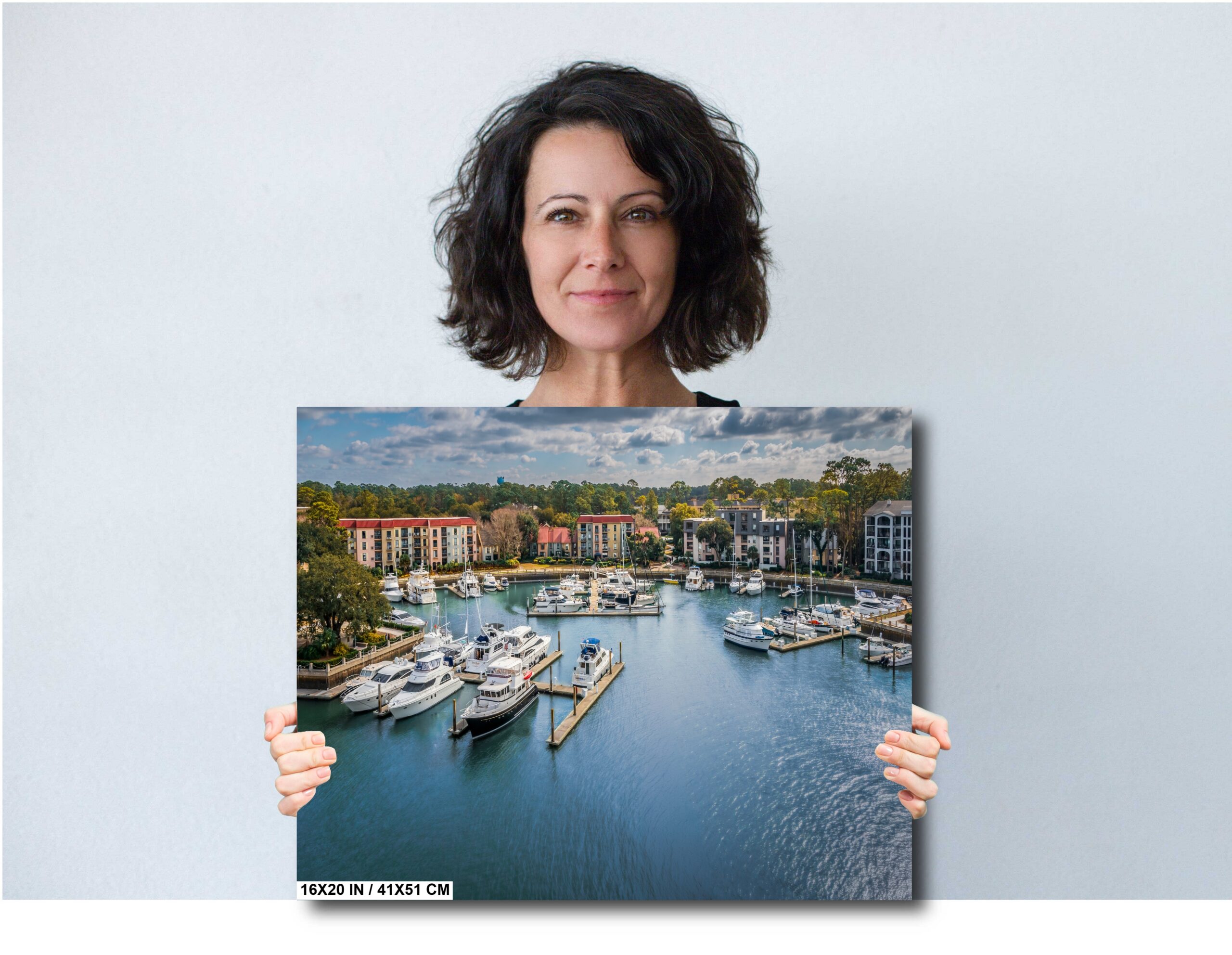 Harbour Town View From Hilton Head Lighthouse: Hilton Head Island Diagram