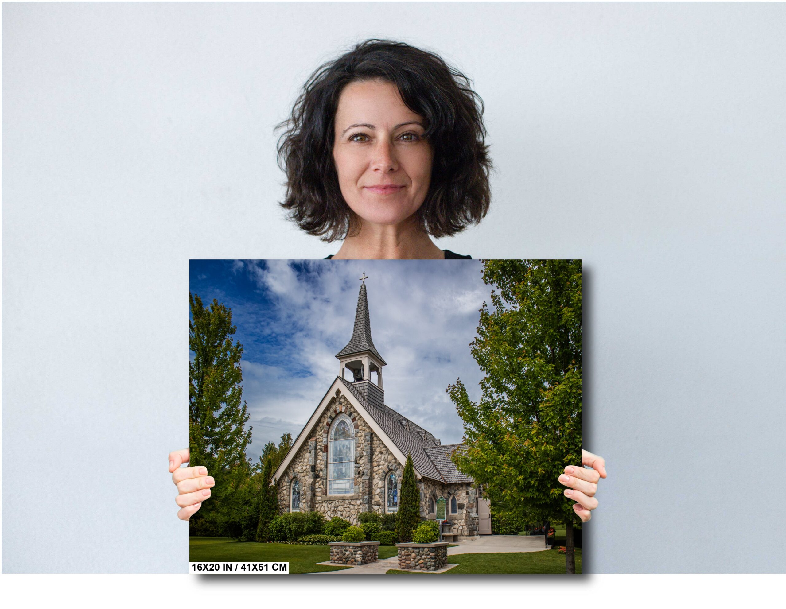 Mackinac Little Stone Church: Historic Union Congregational Church Diagram