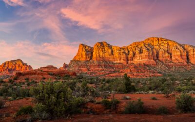 Resilient Red Majesty: Red Rock Crossing Wall Art