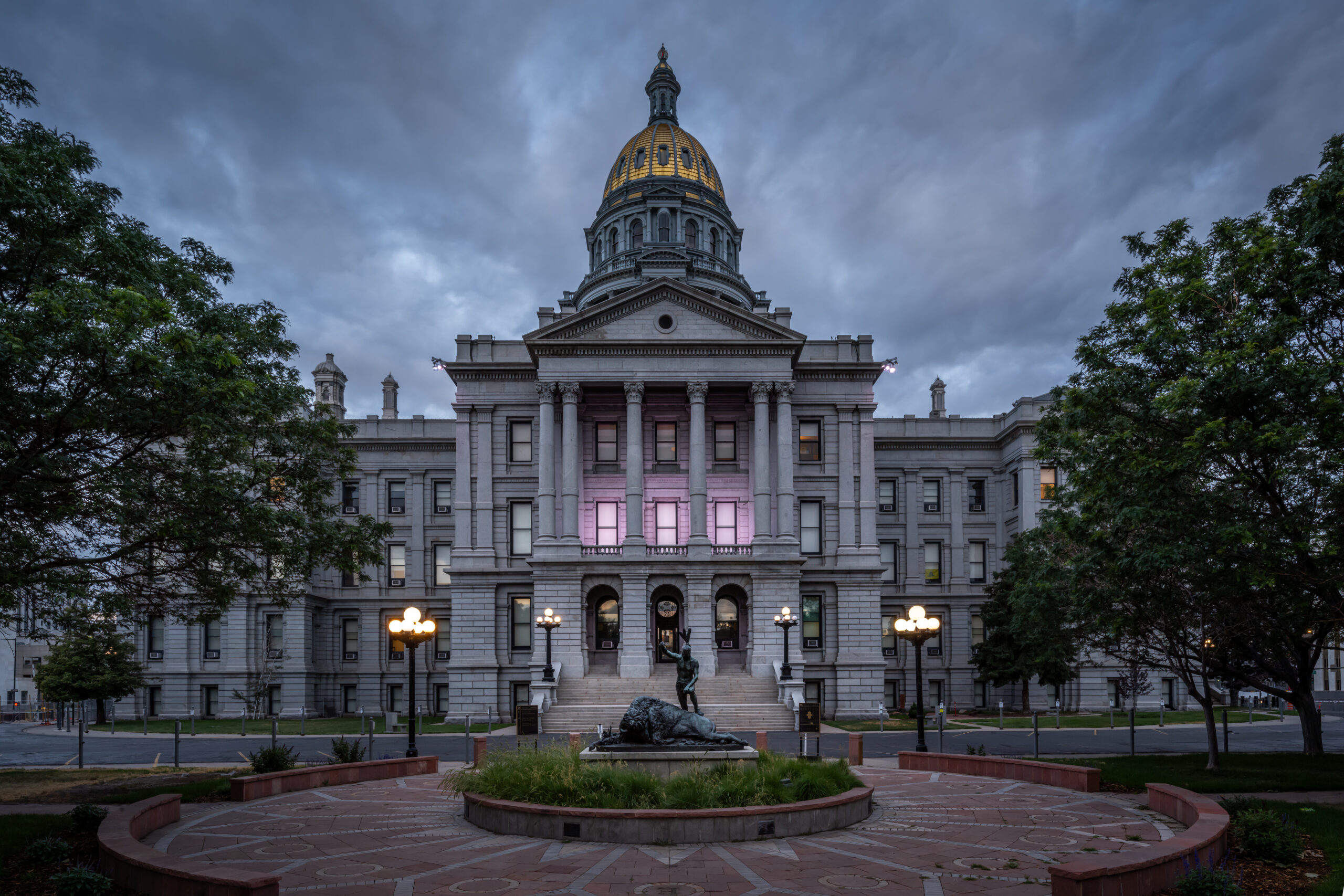 Reflections of Courage: The Closing Era Monument Denver Colorado