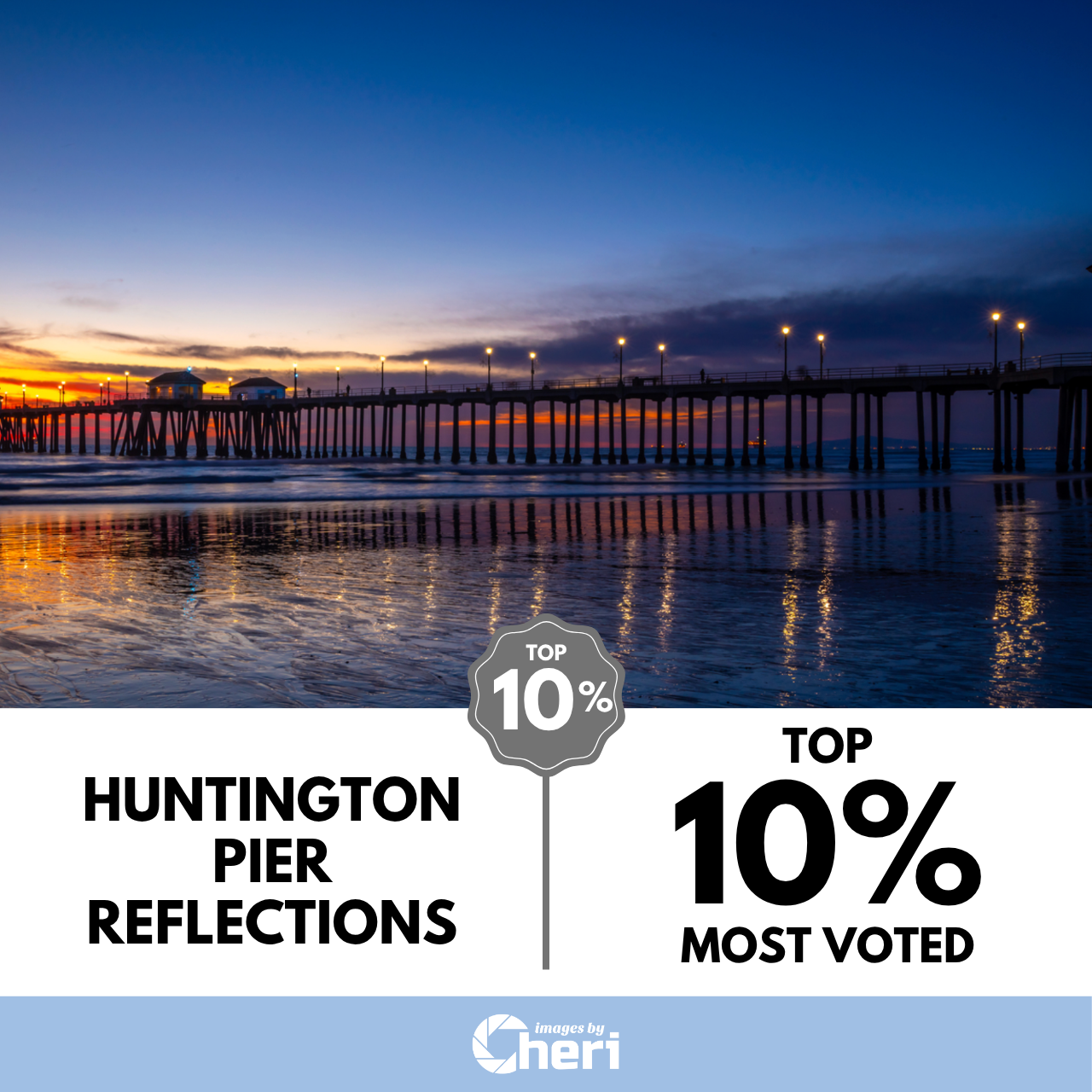 Huntington Pier Reflections_Travel Captures