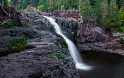 Gooseberry Falls State Park Poster Lower Falls