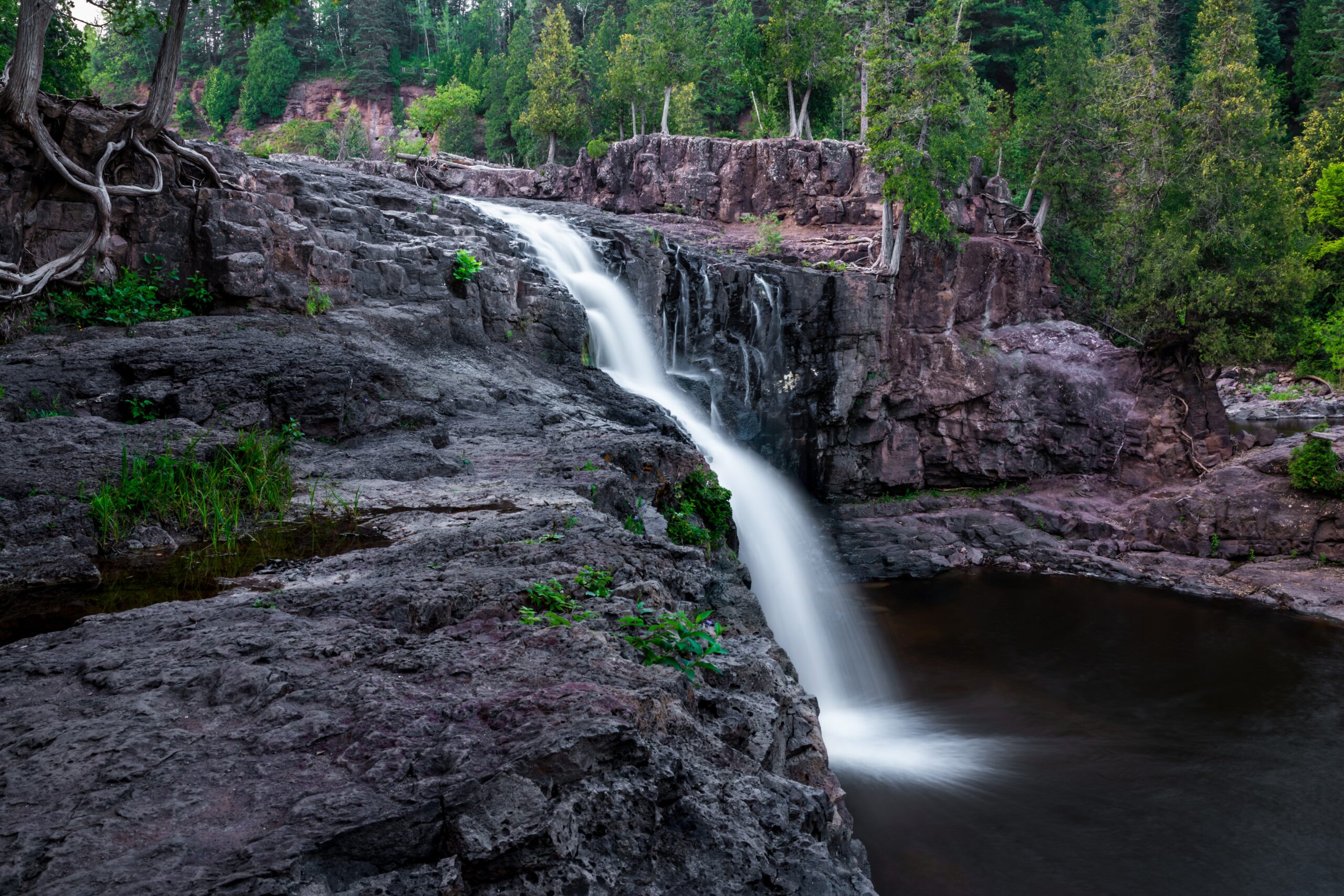 Gooseberry Falls State Park Poster Lower Falls