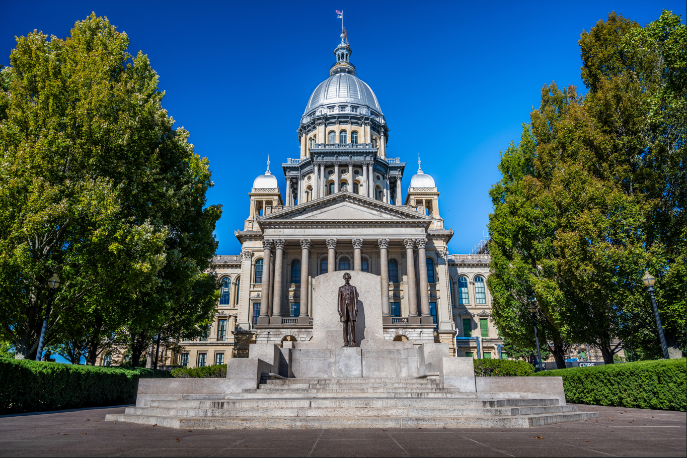 Springfield Illinois State Capitol Dome Photography Print