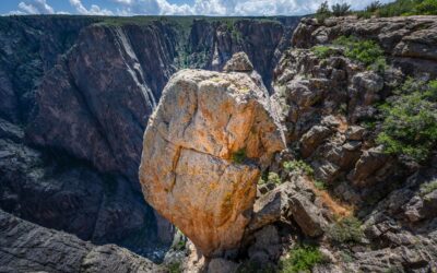 Gold Rock at Gunnison: Black Canyon of the Gunnison