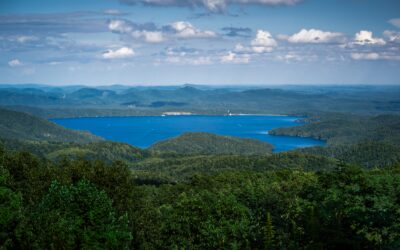 Blue Ridge Mountains Overlooking Lake Jocasee: North Carolina