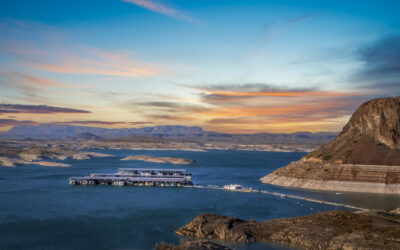 Elephant Butte Lake: Wall Art Print New Mexico Lake State Park