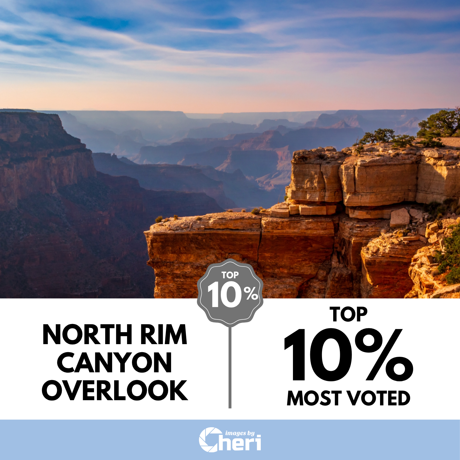 North Rim Canyon Overlook_My Viewfinder Project