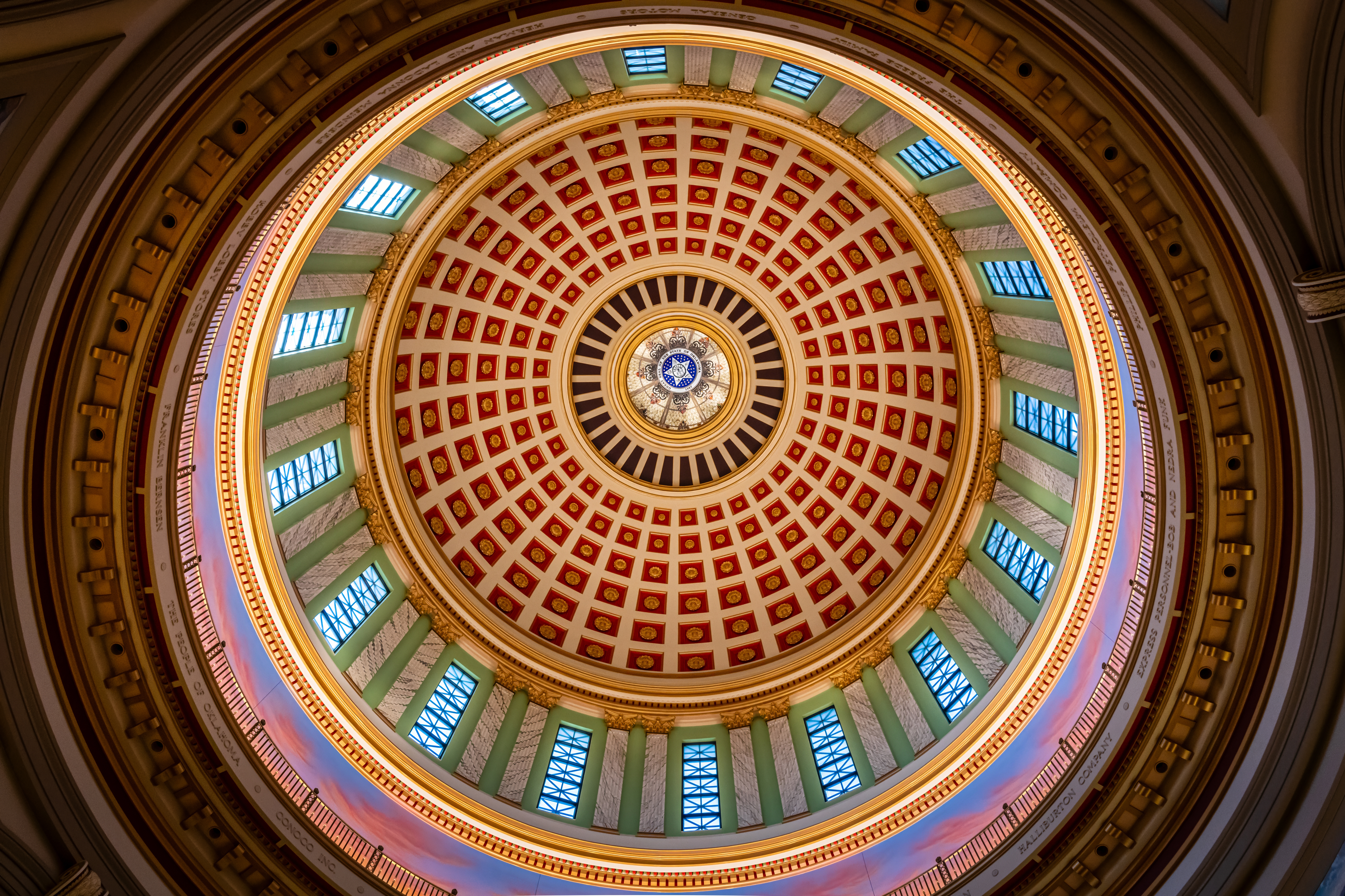 Oklahoma State Capitol Inner Dome