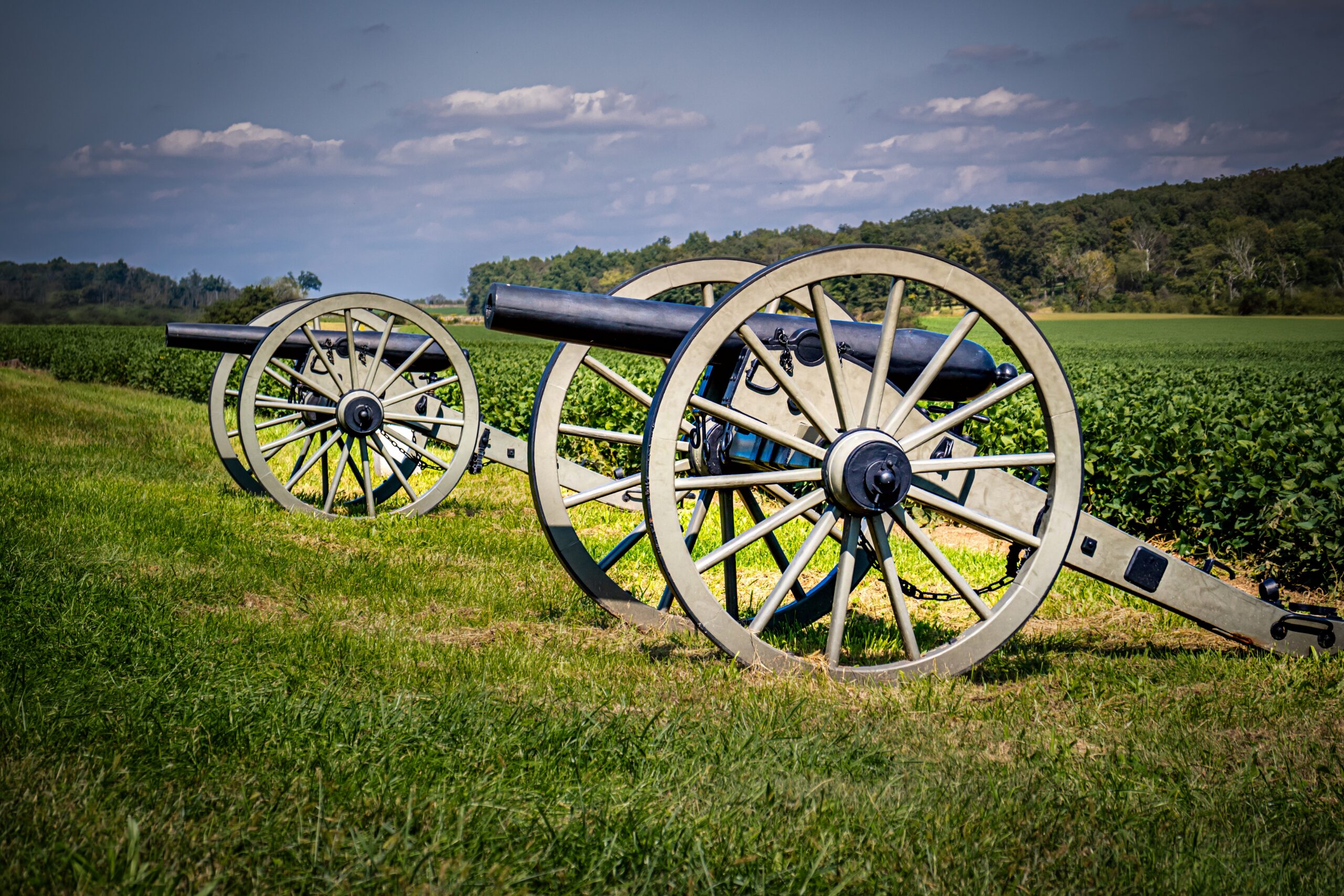 Gettysburg Artillery Cannon: Wall Art 19th Century Old Cannon
