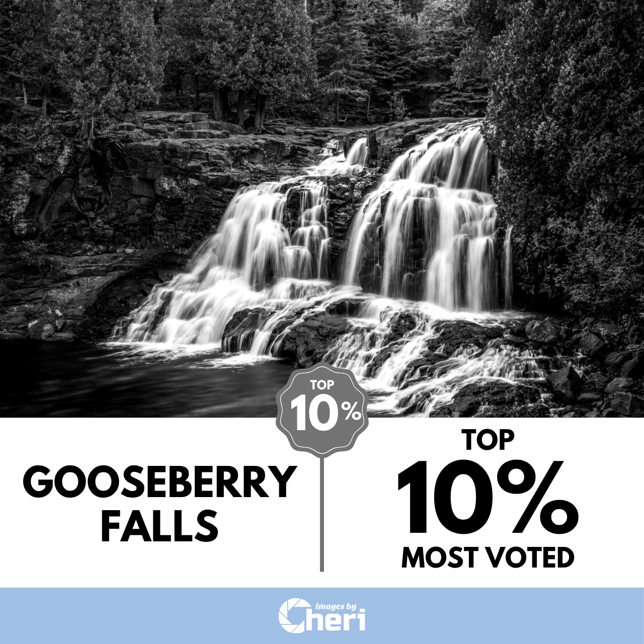 Gooseberry Falls_Frames in Monochrome