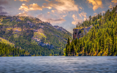Missouri River Entering Gates of the Mountains Wilderness