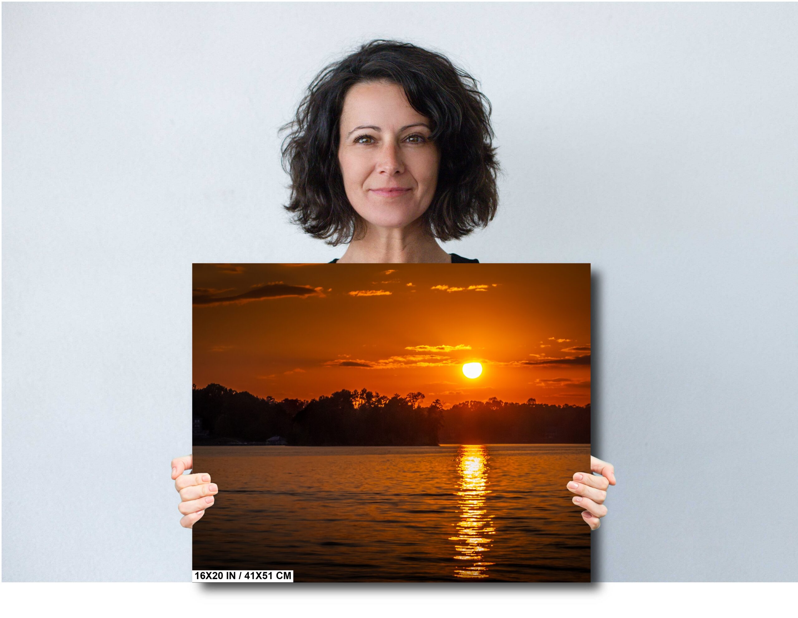 Moments Before Sundown on Lake Keowee South Carolina Diagram Moments Before Sundown on Lake Keowee South Carolina Diagram