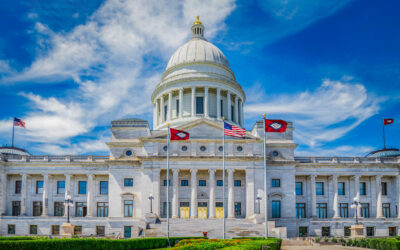 Domed Arkansas State Capitol Building