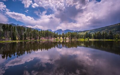 Heavenly Reflections in Rocky Mountain National Park, Colorado