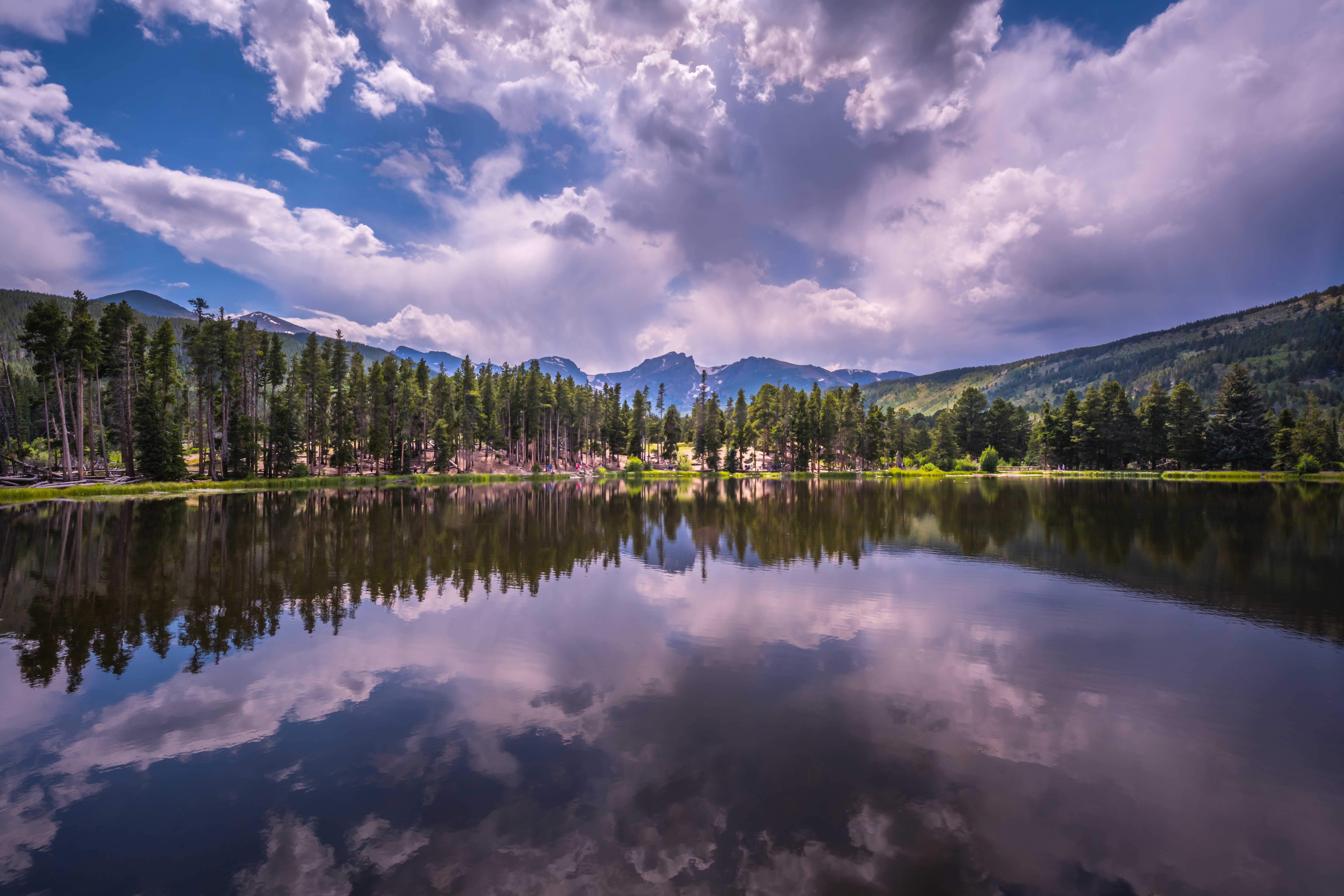 Heavenly Reflections in Rocky Mountain National Park, Colorado Heavenly Reflections in Rocky Mountain National Park, Colorado