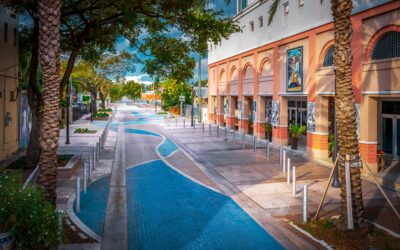 Little Havana Miami Calle Ocho Walkway