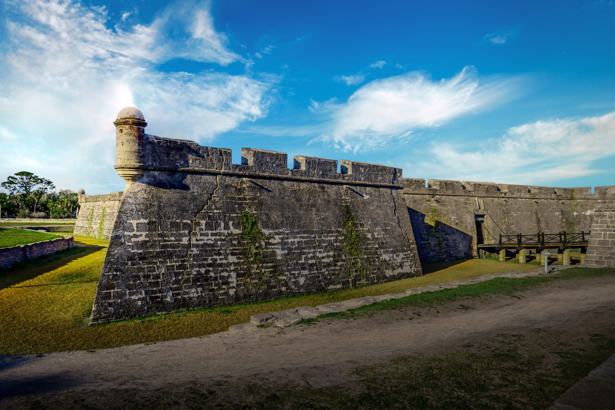 Castillo de San Marcos 1695 Spanish Fortress