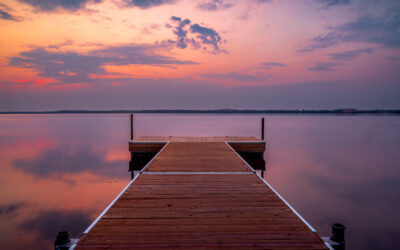 Dock at Lake Bemidji State Park