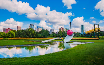 Spoonbridge and Cherry Sculpture Minneapolis