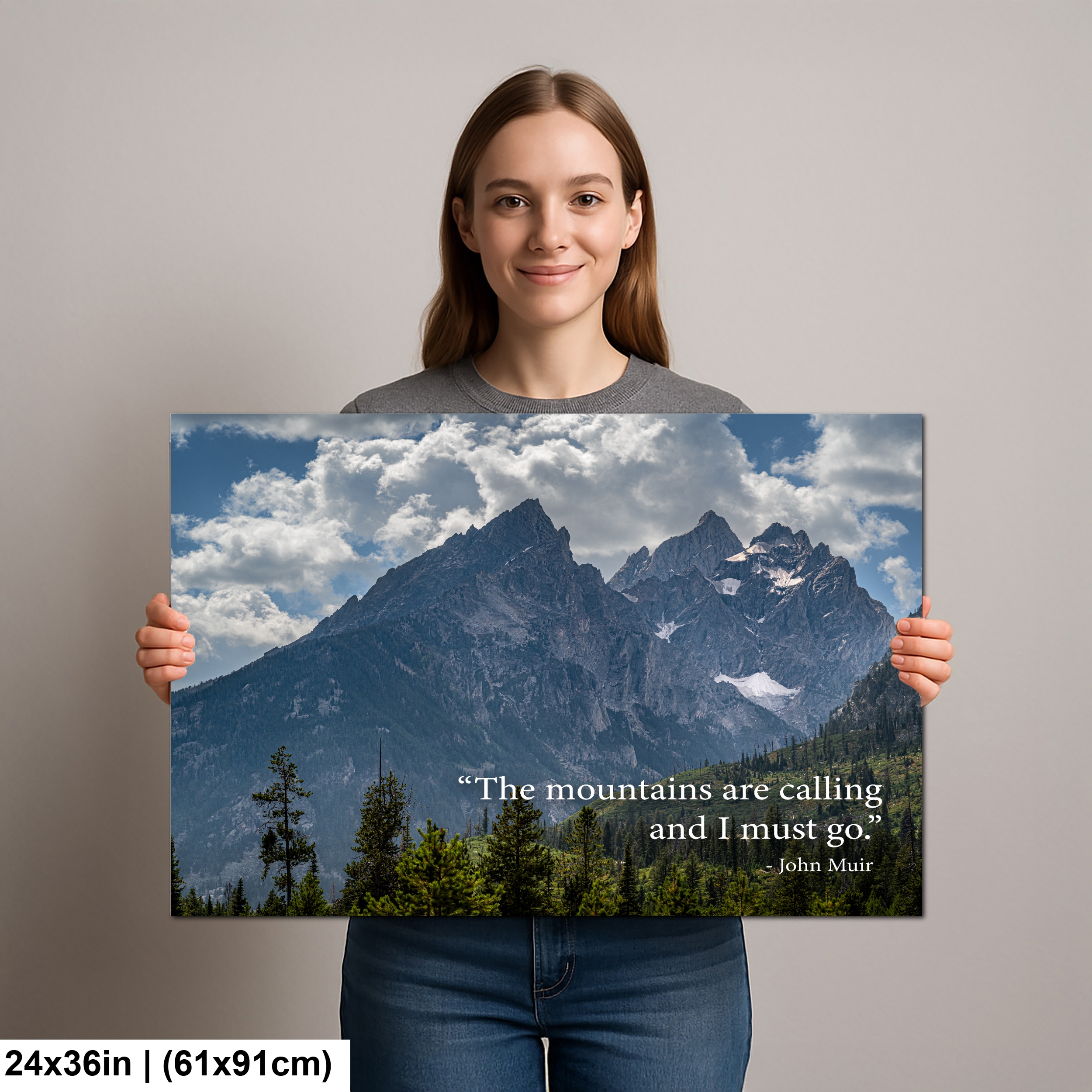 John Muir Motivational Wall Art for Adventure and Reflection Diagram John Muir Motivational Wall Art for Adventure and Reflection Diagram